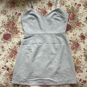 NWT French Connection Light Blue Mini Dress